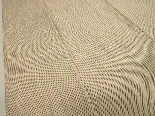 平和屋着物●本場大島紬 7マルキ 霞文 反端付き 正絹 逸品 CABA1287gh