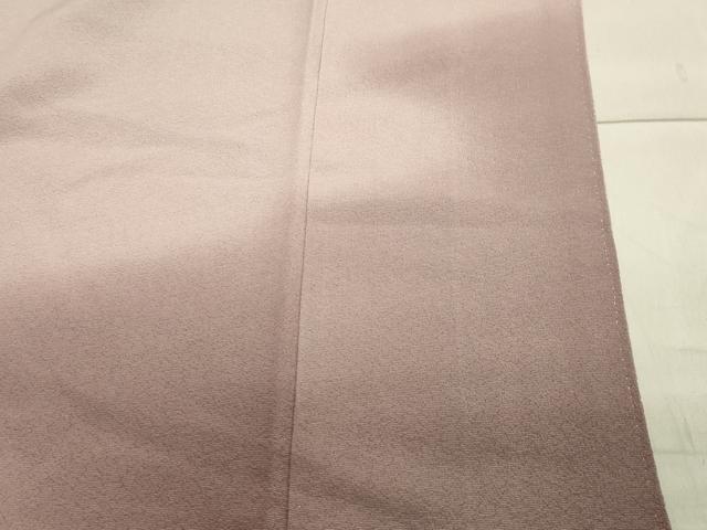 平和屋着物●訪問着　駒刺繍　流水枝花文　金彩　正絹　逸品　CABA1301gh