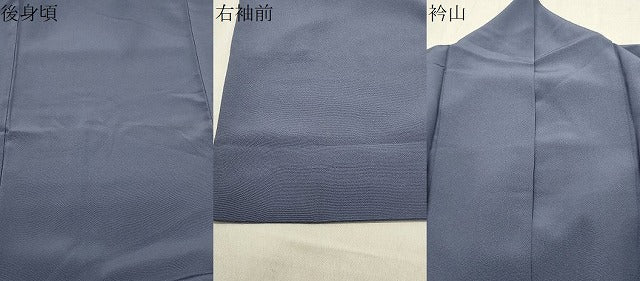 平和屋着物●上質な色無地　紅碧色　正絹　逸品　CABA1306gh