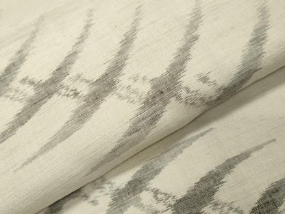 平和屋着物●上質な紬　群鶴文　正絹　逸品　未使用　CABA1324gh