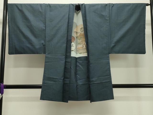 平和屋着物●男性 本場大島紬 アンサンブル 100亀甲 総詰め 正絹 逸品 CABA1329gh