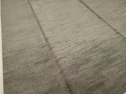 平和屋着物●男性　紬　髭紬羽織セット　霞文　薄墨色　正絹　逸品　CABA1331gh