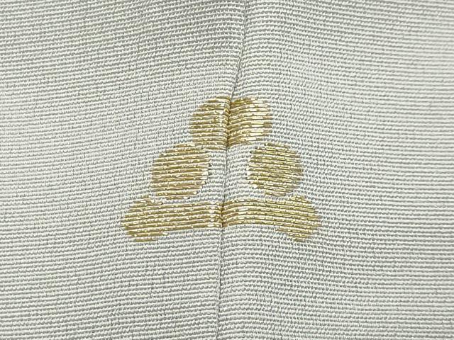 平和屋着物●京友禅作家 米沢新之助 訪問着 駒刺繍 飛鳥花文 金彩 正絹 逸品 CABA1337gh