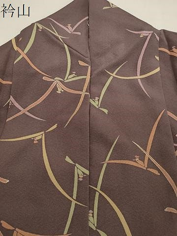 平和屋着物●上質な小紋　飛鳥文　金彩　正絹　逸品　CABA1347gh