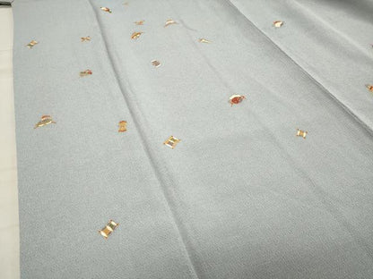 平和屋着物●訪問着 刺繍 宝尽くし文 金彩 高島屋扱い 正絹 逸品 CABA1366gh