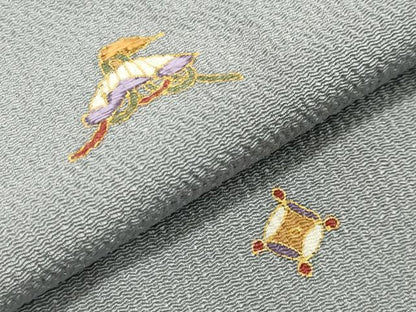 平和屋着物●訪問着 刺繍 宝尽くし文 金彩 高島屋扱い 正絹 逸品 CABA1366gh