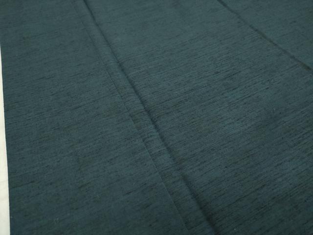 平和屋着物●男性　紬　髭紬羽織セット　褐返色　正絹　逸品　CABA1407gh