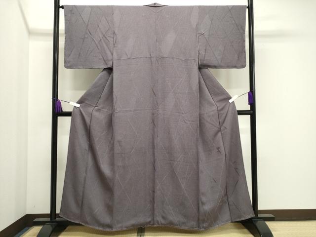 平和屋着物●江戸小紋　角通し　切嵌地紋　正絹　逸品　未使用　CABA1419gh 平和屋着物○江戸小紋 角通し 切嵌地紋 正絹 逸品 未使用 CABA1419gh