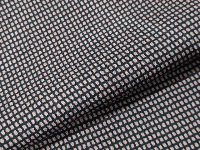 平和屋着物○江戸小紋 角通し 切嵌地紋 正絹 逸品 未使用 CABA1419gh