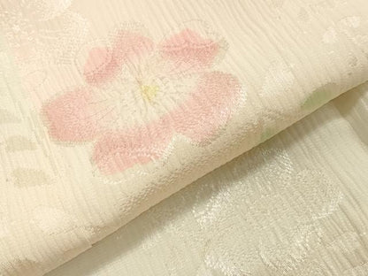 平和屋着物●長襦袢　袷　辻が花地紋　絞り　暈し染め　正絹　逸品　未使用　CABA1435gh