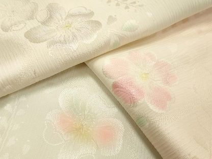 平和屋着物●長襦袢　袷　辻が花地紋　絞り　暈し染め　正絹　逸品　未使用　CABA1435gh