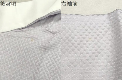 平和屋着物●中国三大刺繍　スワトウ刺繍　長襦袢　無双仕立て　鳳凰花文　薄梅鼠色　正絹　逸品　未使用　CABA1437gh