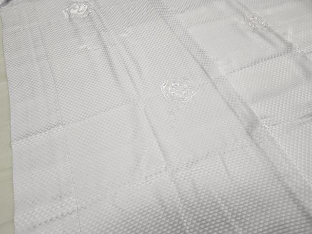 平和屋着物●中国三大刺繍　スワトウ刺繍　長襦袢　無双仕立て　鳳凰花文　薄梅鼠色　正絹　逸品　未使用　CABA1437gh