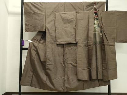 平和屋着物●男性 本場大島紬 アンサンブル 80亀甲 総詰め 正絹 逸品 CABA1448gh