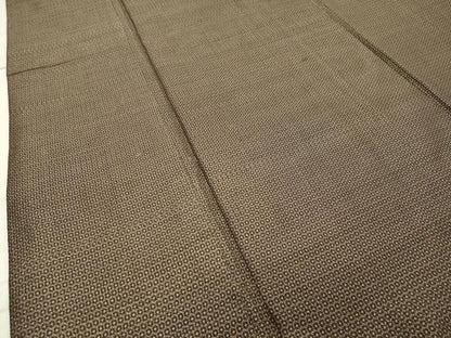 平和屋着物●男性 本場大島紬 アンサンブル 80亀甲 総詰め 正絹 逸品 CABA1448gh