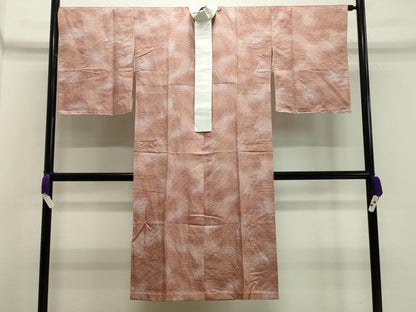 平和屋着物●長襦袢 単衣 吉祥文 暈し染め 正絹 逸品 CABA1507gh