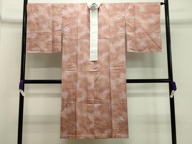 平和屋着物●長襦袢 単衣 吉祥文 暈し染め 正絹 逸品 CABA1507gh