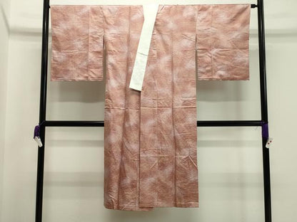 平和屋着物●長襦袢 単衣 吉祥文 暈し染め 正絹 逸品 CABA1507gh