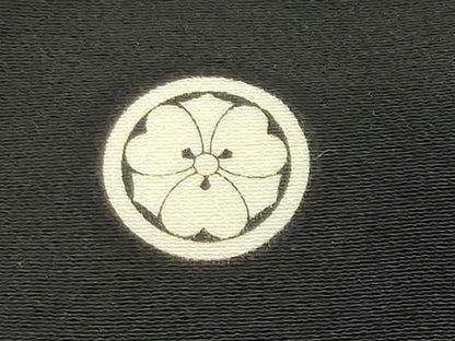平和屋着物●豪華黒留袖 駒刺繍 唐草文 金彩 正絹 逸品 CABA1529gh