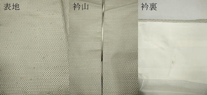 平和屋着物●上質な紬　100亀甲　正絹　逸品　CABA1605ut