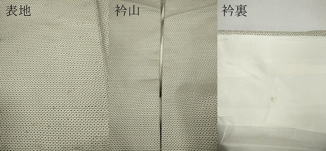 平和屋着物●上質な紬　100亀甲　正絹　逸品　CABA1605ut