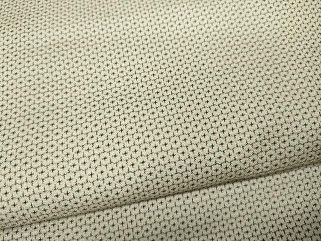 平和屋着物●上質な紬　100亀甲　正絹　逸品　CABA1605ut
