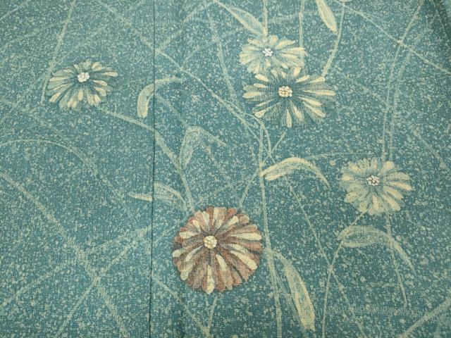 平和屋着物●訪問着　ろうけつ染め　枝花文　正絹　逸品　CABA1607ut