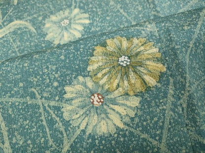 平和屋着物●訪問着　ろうけつ染め　枝花文　正絹　逸品　CABA1607ut