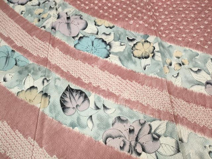 平和屋着物●訪問着 辻が花 絞り 正絹 逸品 CABA1614ut