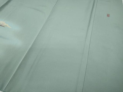 平和屋着物●訪問着　友禅　作家物　草木文　暈し染め　正絹　逸品　CABA1625ut