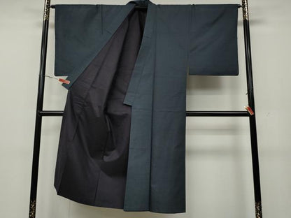 平和屋着物●男性　本場大島紬　アンサンブル　100亀甲　総詰め　正絹　逸品　CABA1628ut