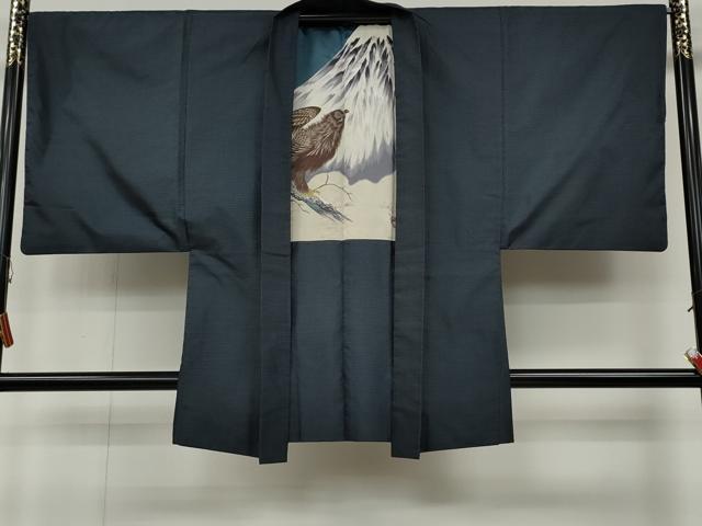 平和屋着物●男性　本場大島紬　アンサンブル　100亀甲　総詰め　正絹　逸品　CABA1628ut