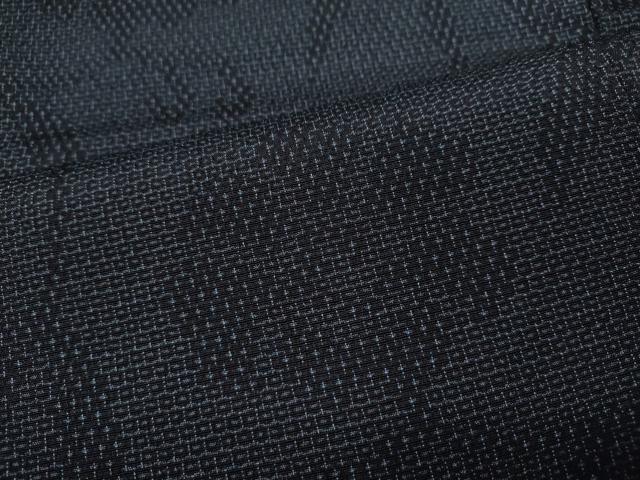平和屋着物●本塩沢　110亀甲　花唐草文　正絹　逸品　未使用　CABA1651ut