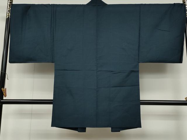 平和屋着物●男性 紬 アンサンブル 100亀甲 正絹 逸品 CABA1665ut