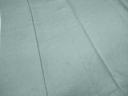 平和屋着物●上質な色無地　霞地紋　水色　正絹　逸品　CABA1685ut