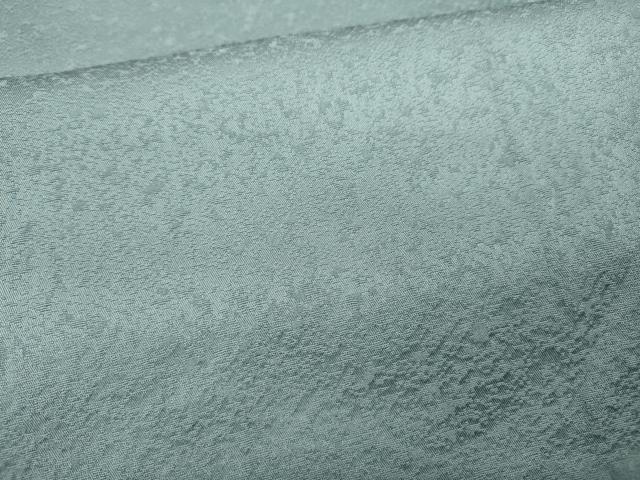 平和屋着物●上質な色無地　霞地紋　水色　正絹　逸品　CABA1685ut
