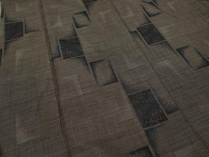 平和屋着物●本場大島紬　9マルキ　色紙吉祥文　正絹　逸品　CABA1695ut