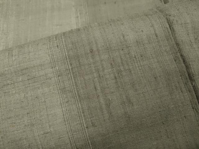 平和屋着物●上質な紬　霞間道　正絹　逸品　CABA1707ut