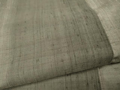 平和屋着物●上質な紬　霞間道　正絹　逸品　CABA1707ut