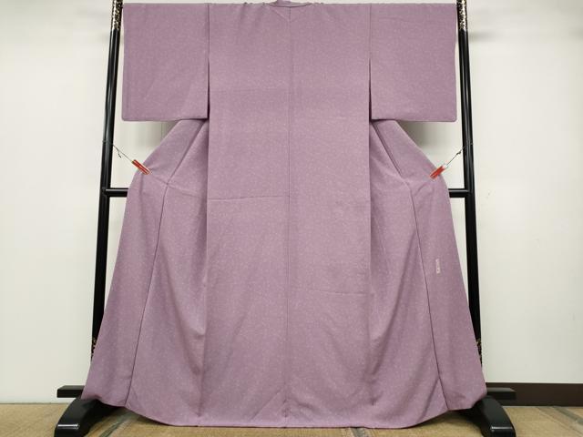 平和屋着物●江戸小紋 作家物 手彫型本染 南天文 小田急百貨店扱い 正絹 逸品 CABA1726ut