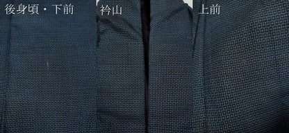 平和屋着物●男性 本場大島紬 アンサンブル 100亀甲 総詰め 正絹 逸品 CABA1738ut