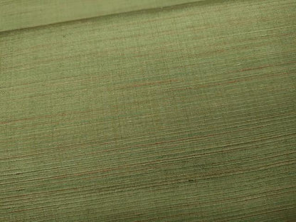平和屋着物●上質な紬　横段霞文　正絹　逸品　CABA1754ut