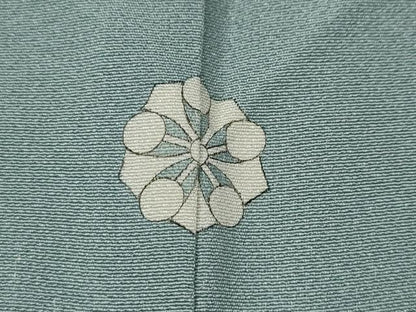 平和屋着物●訪問着 友禅 枝花文 暈し染め 正絹 逸品 CABA1755ut