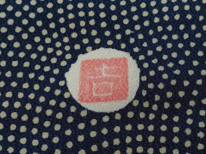 平和屋着物●江戸小紋　作家物　鮫小紋柄　正絹　逸品　CABA1799ut