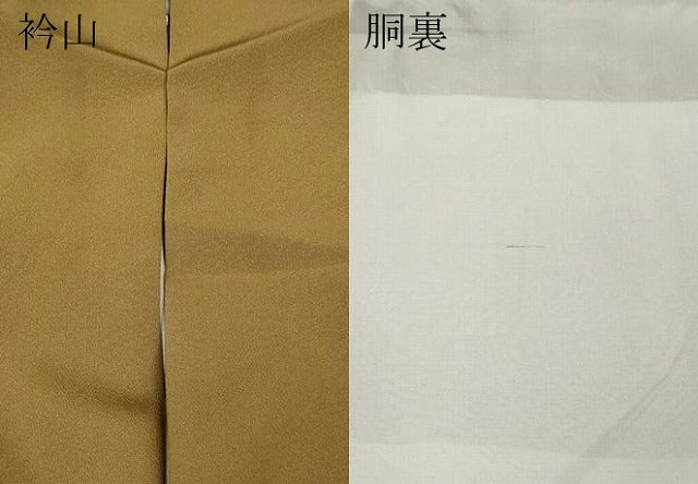 平和屋着物●訪問着　草花丸文　金彩　正絹　逸品　CABA1856ut