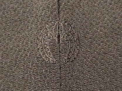 平和屋着物●色留訪問着　霞文　暈し染め　鬼しぼ縮緬　正絹　逸品　CABA1868ut