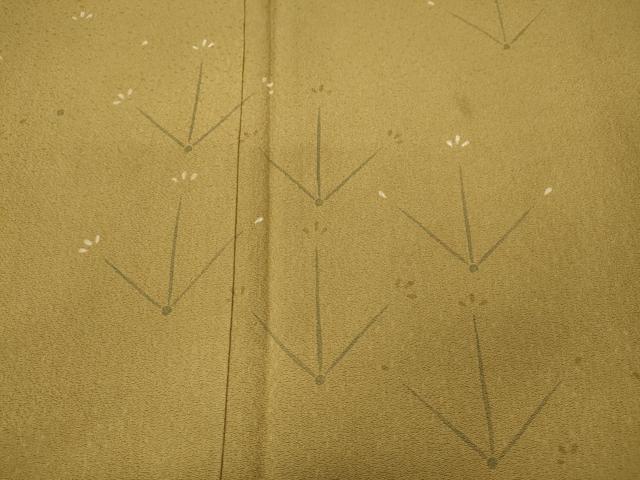 平和屋着物●訪問着　草花文　正絹　逸品　未使用　CABA1873ut