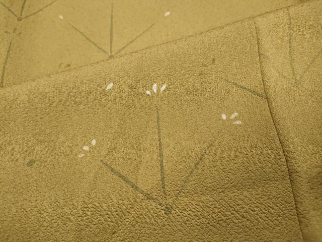 平和屋着物●訪問着　草花文　正絹　逸品　未使用　CABA1873ut