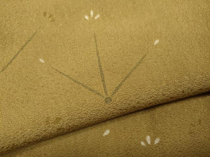 平和屋着物●訪問着　草花文　正絹　逸品　未使用　CABA1873ut