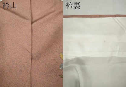 平和屋着物●訪問着　辻が花　シルエット　金彩　正絹　逸品　CABA1889ut